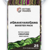 A pack of 25 Mythic Frames for Creature Magic: The Gathering cards featuring the GraveyardGang design